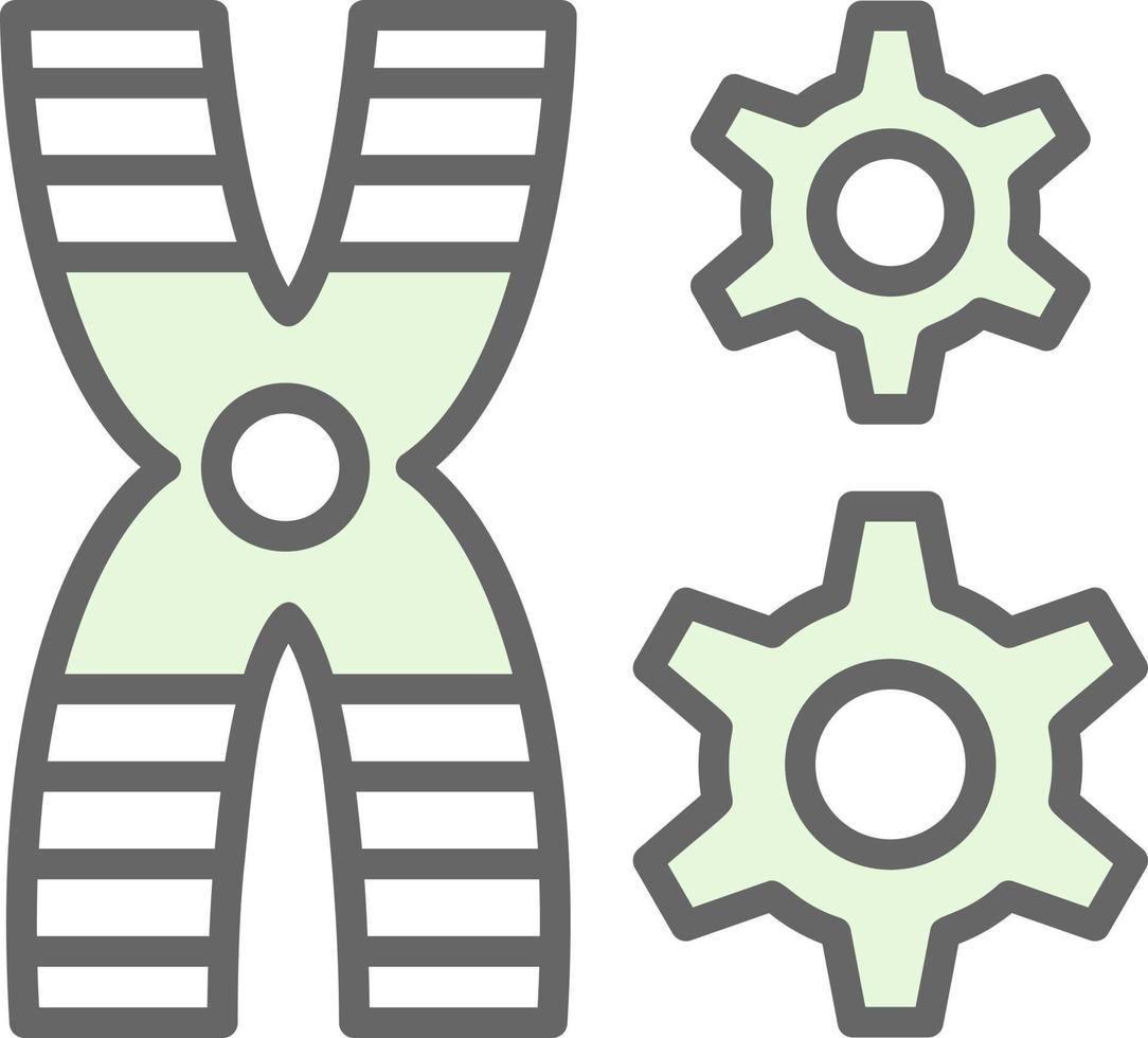 Bioengineering Vector Icon Design