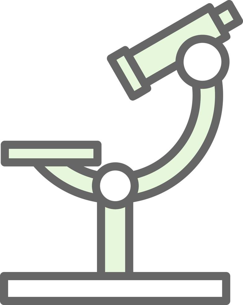 Microscope Vector Icon Design