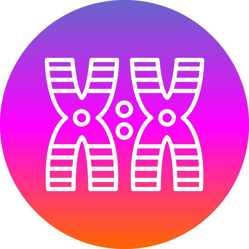 Chromosome Vector Icon Design