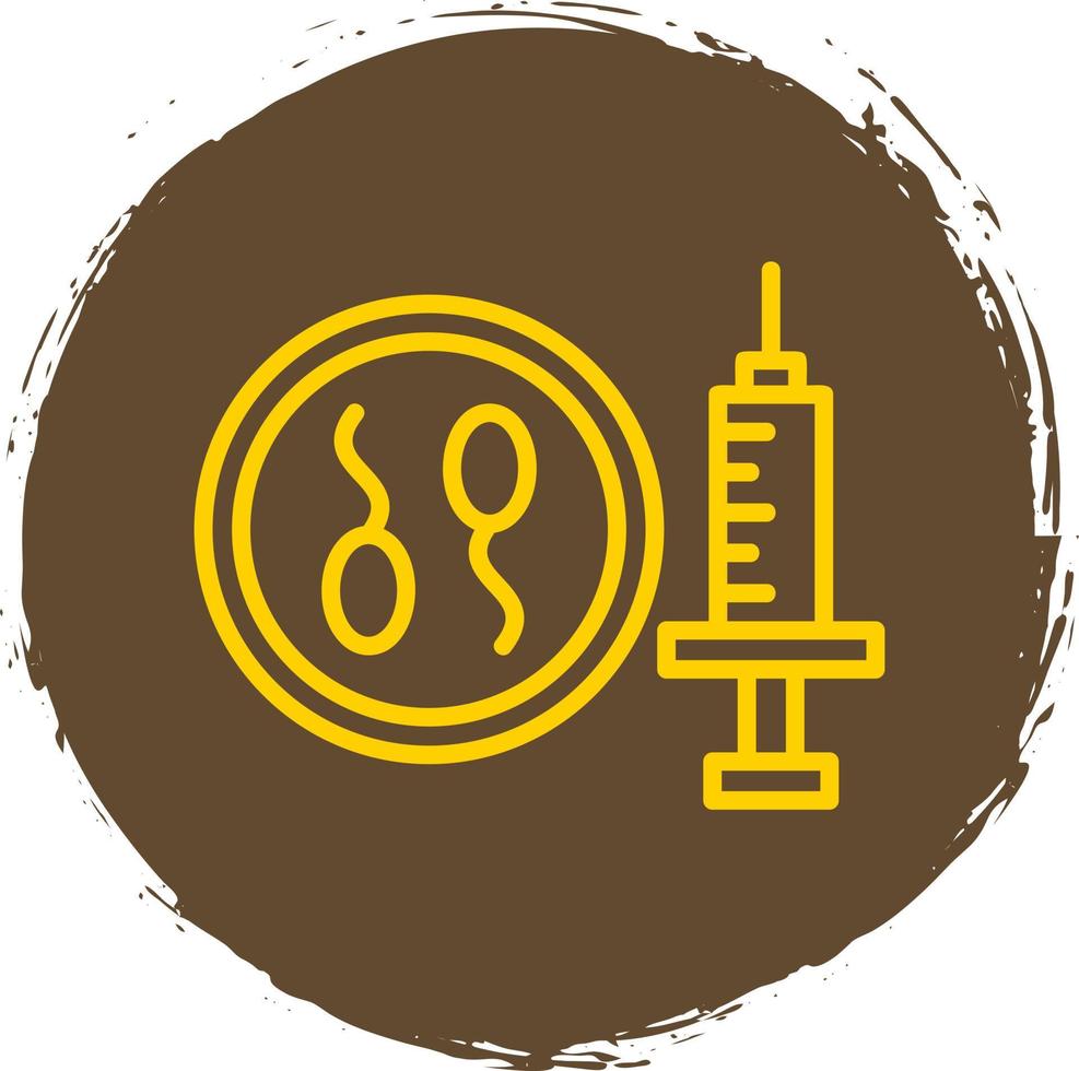 In Vitro Fertilization Vector Icon Design