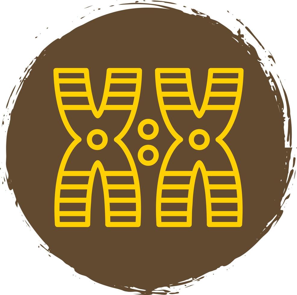 Chromosome Vector Icon Design