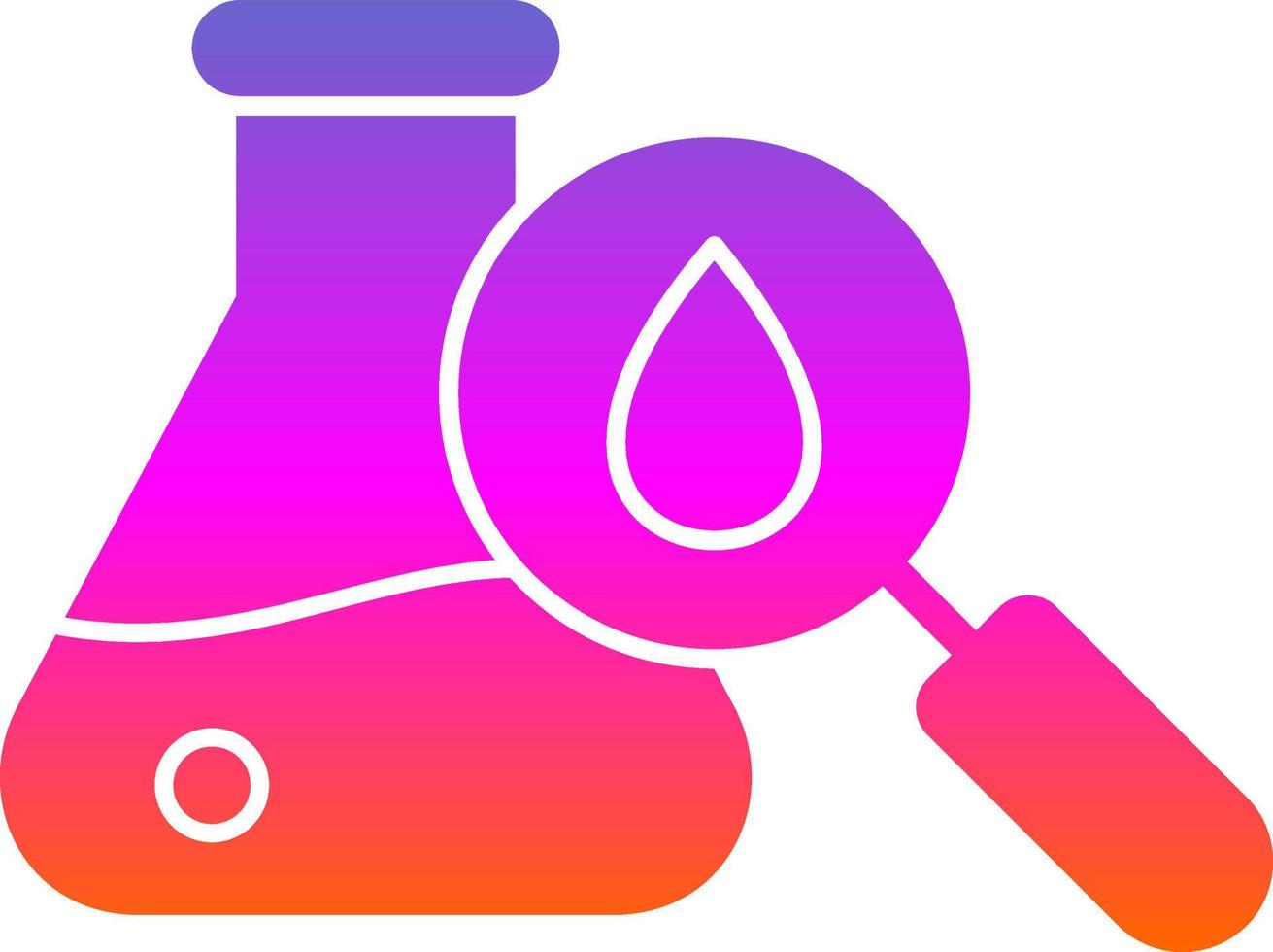 diseño de icono de vector de muestra de gota