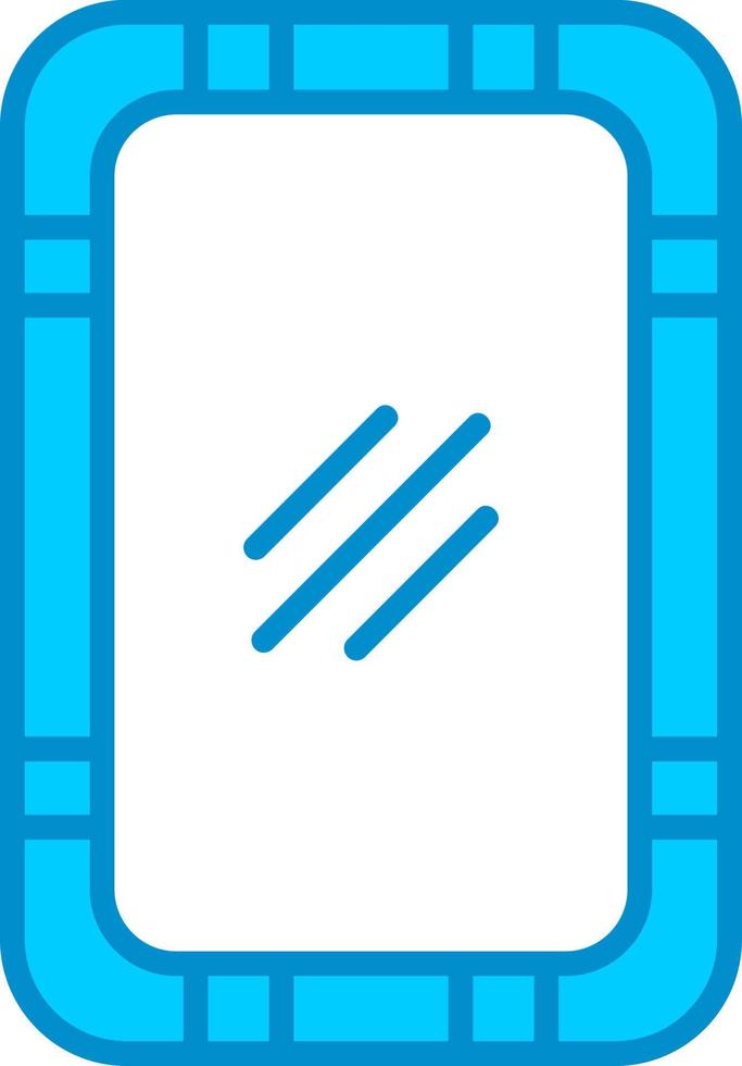 Mirror Creative Icon Design vector