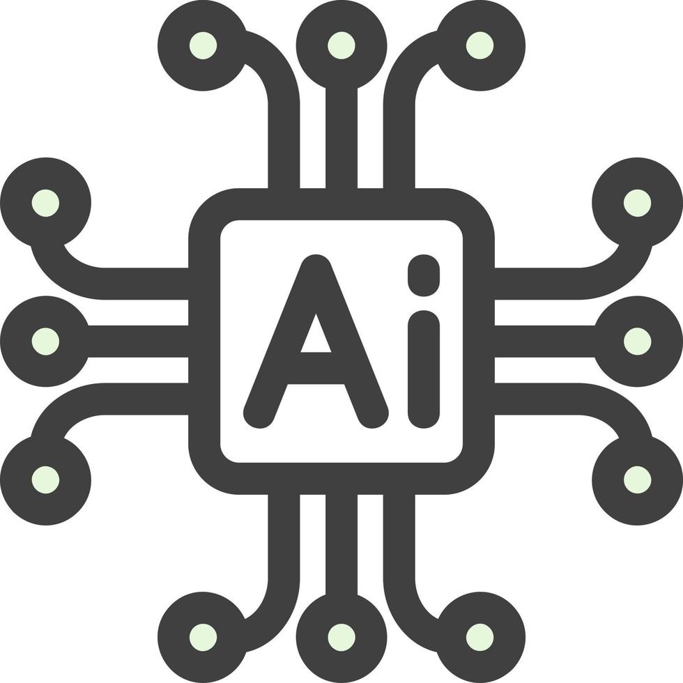 Super Intelligence Vector Icon Design
