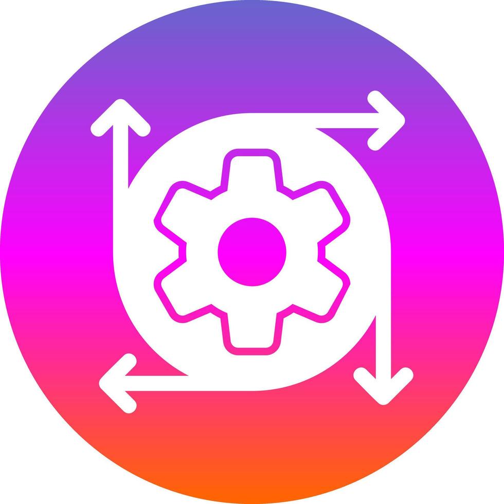 Data Transformation Vector Icon Design