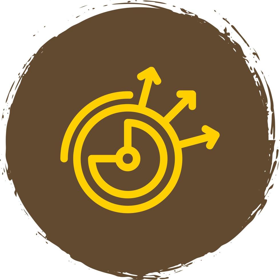 Detection of Regularities Vector Icon Design