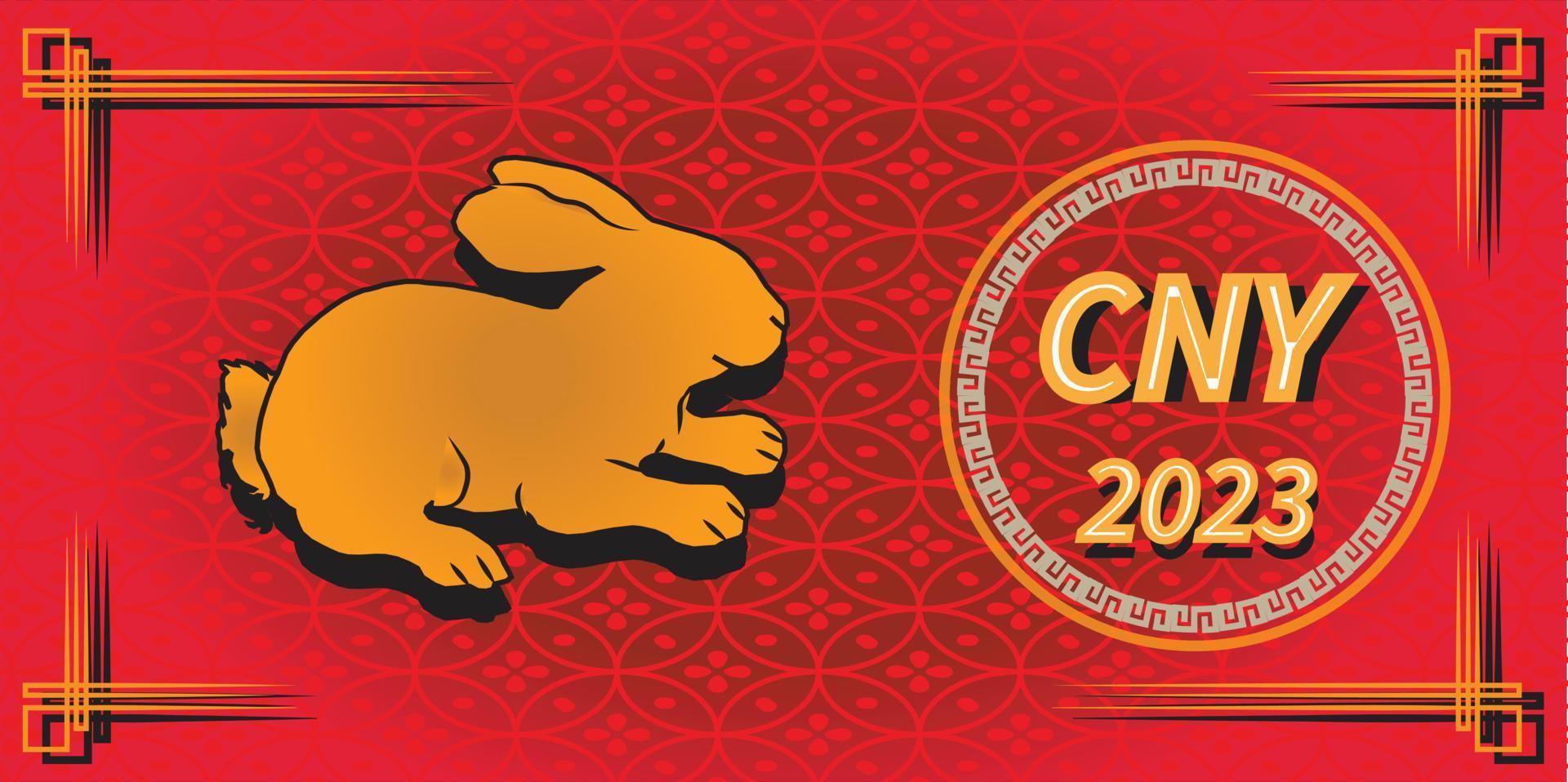 Chinese New Year 2023 vector