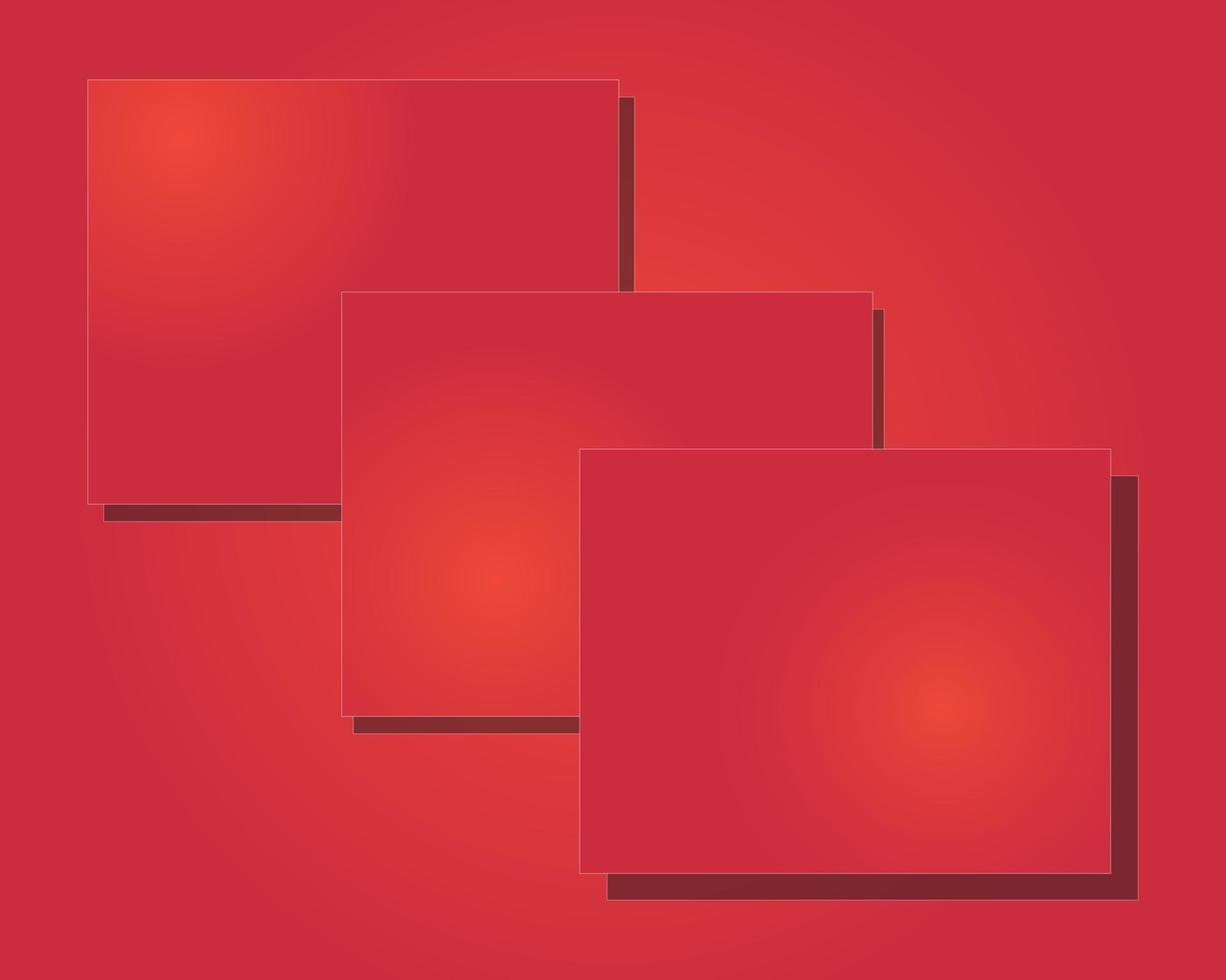 Minimal square shape background vector