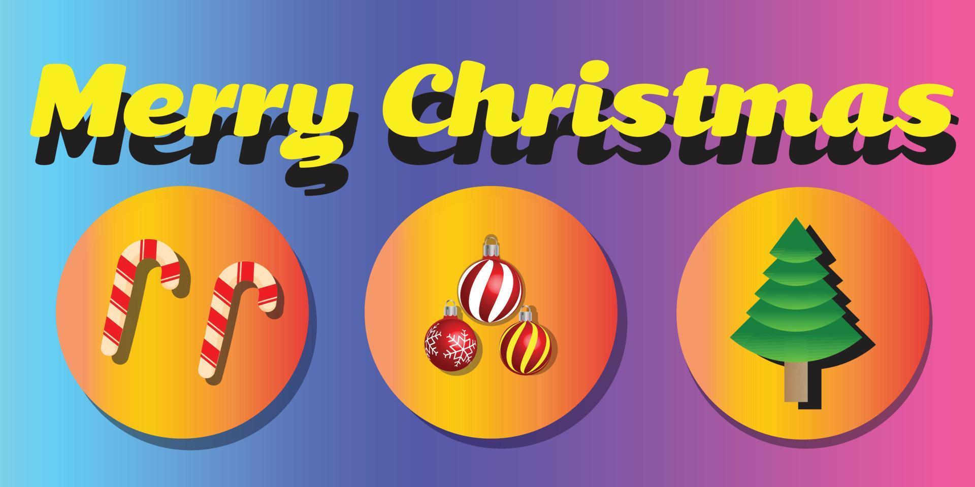 Christmas celebration background vector