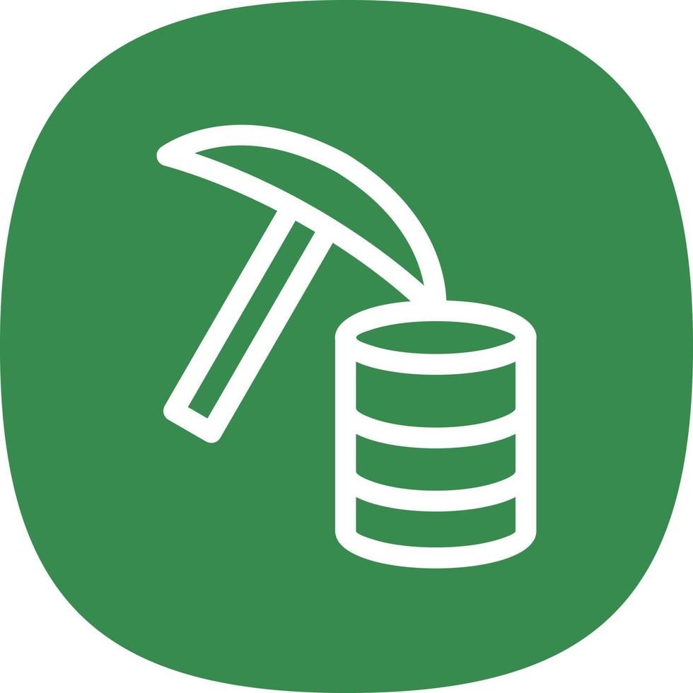 Data Mining Vector Icon Design