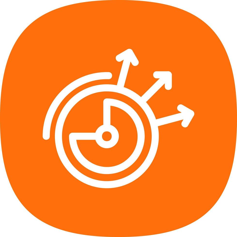 Detection of Regularities Vector Icon Design