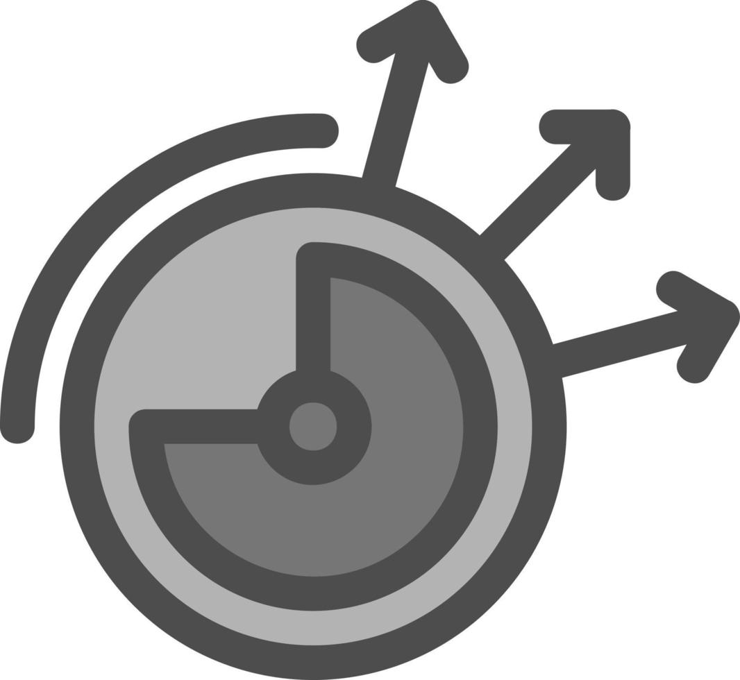 Detection of Regularities Vector Icon Design