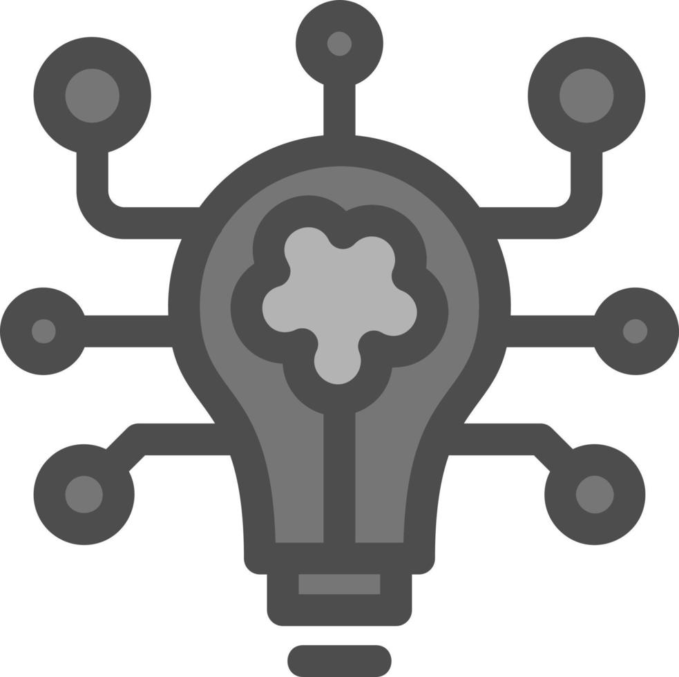 Deep Learning Vector Icon Design