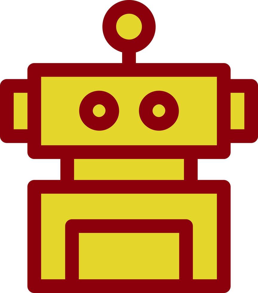 Robotics Vector Icon Design