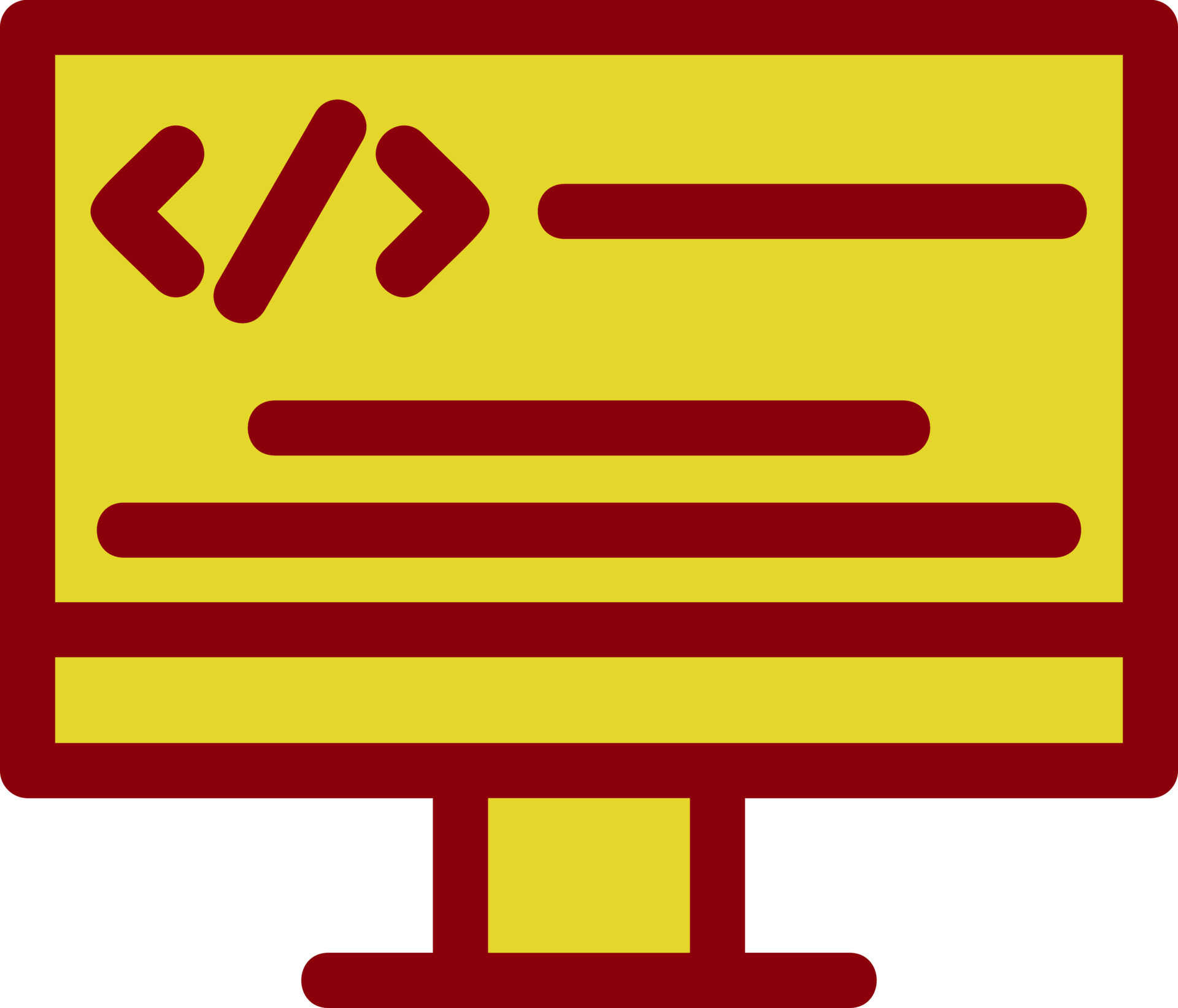 Programming Vector Icon Design 15335413 Vector Art at Vecteezy