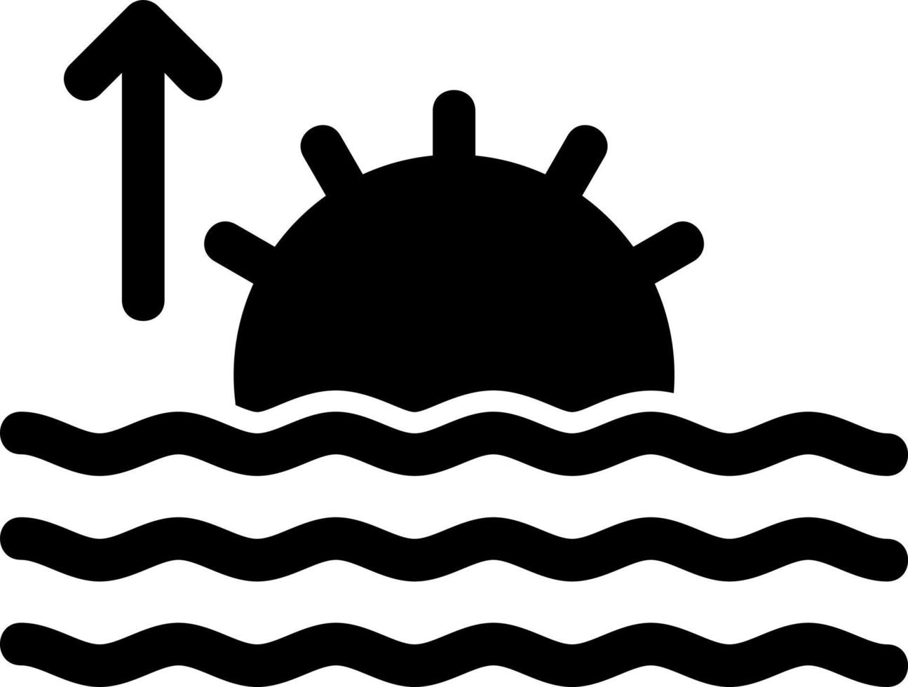 Sunrise Vector Icon Design