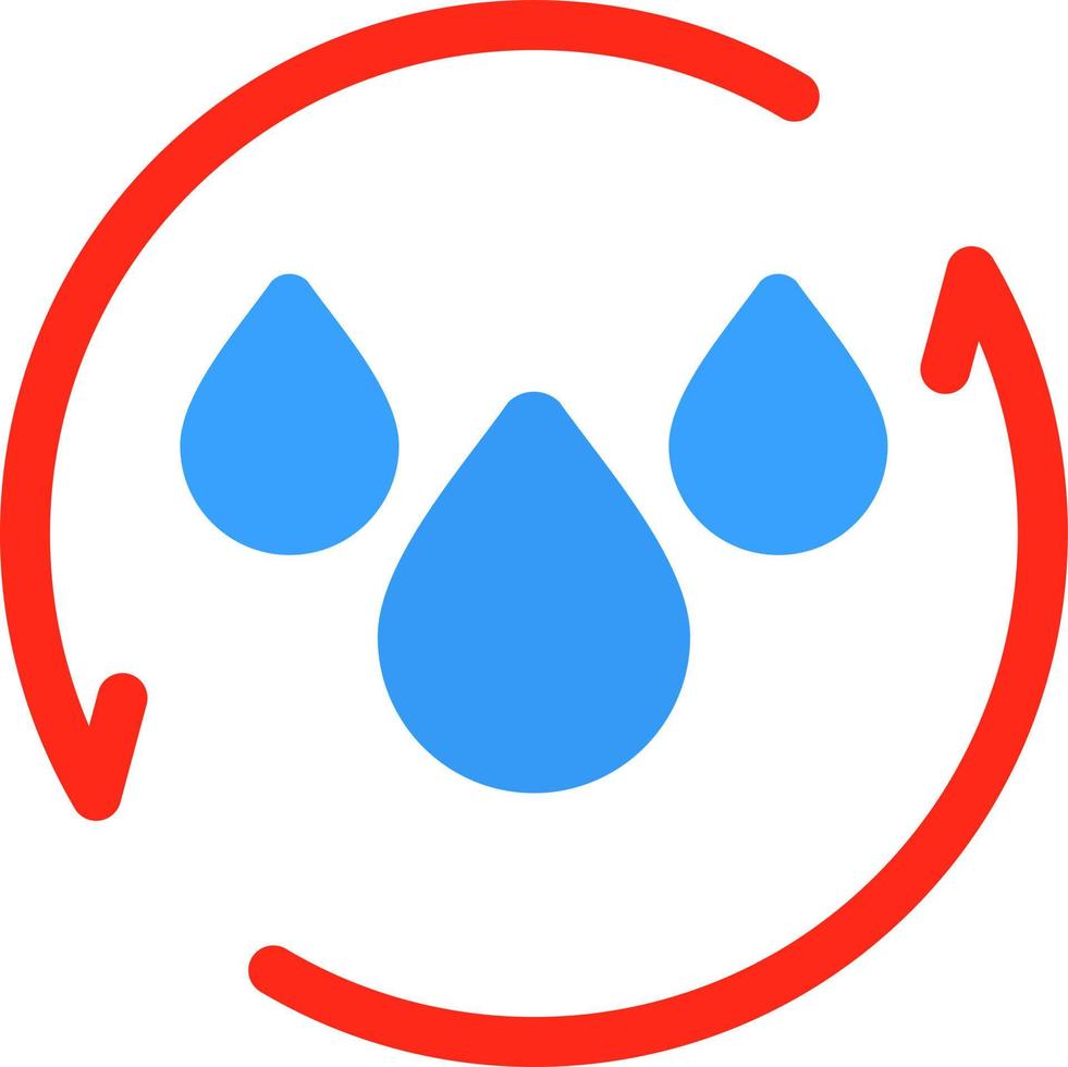 Save Water Vector Icon Design