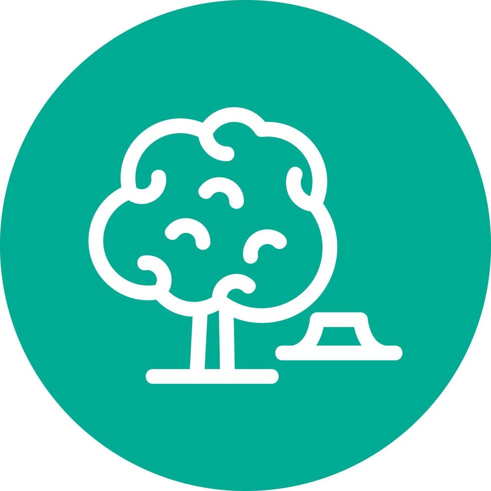Deforestation Vector Icon Design