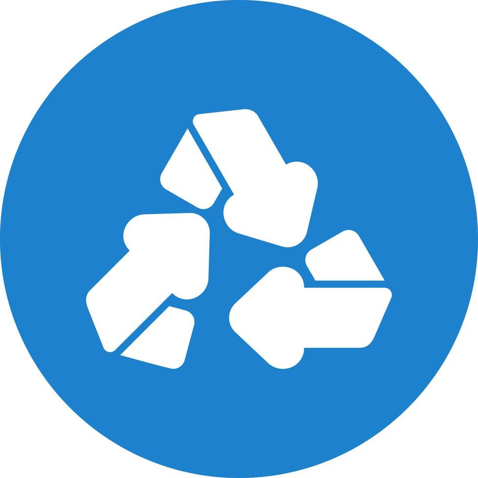 diseño de icono de vector de reciclaje
