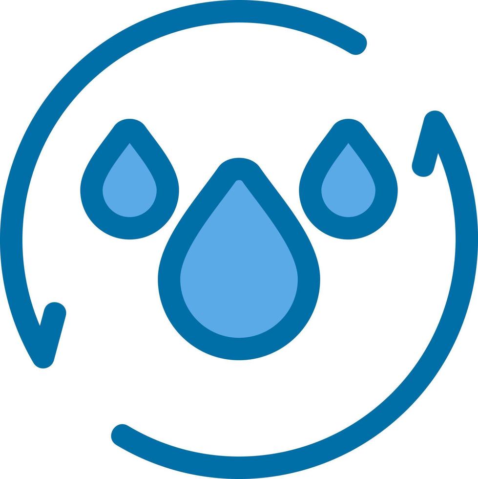 Save Water Vector Icon Design