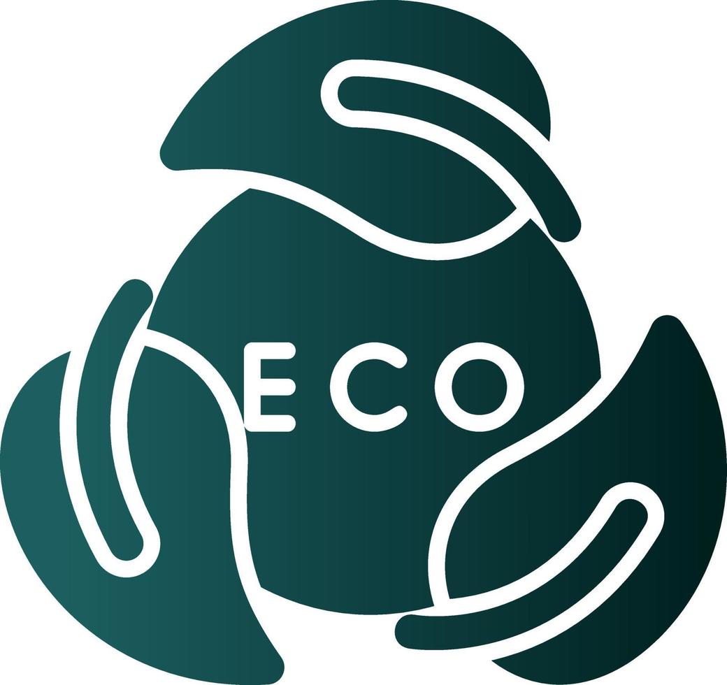 diseño de icono de vector de ecología