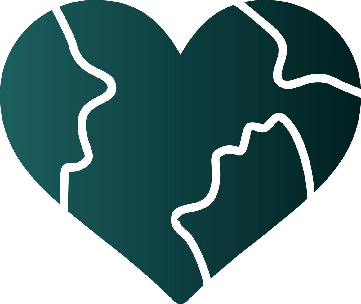 Earth Love Vector Icon Design