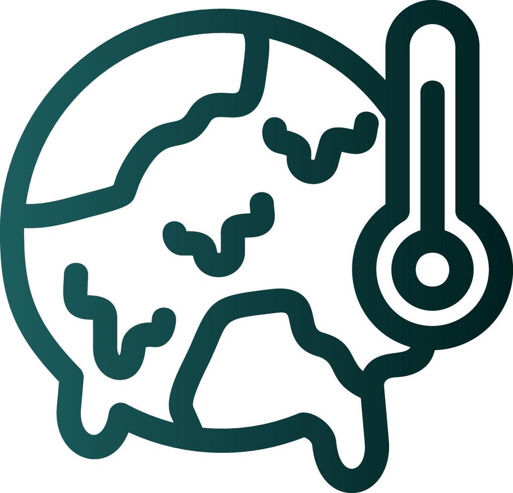 Climate Change Vector Icon Design