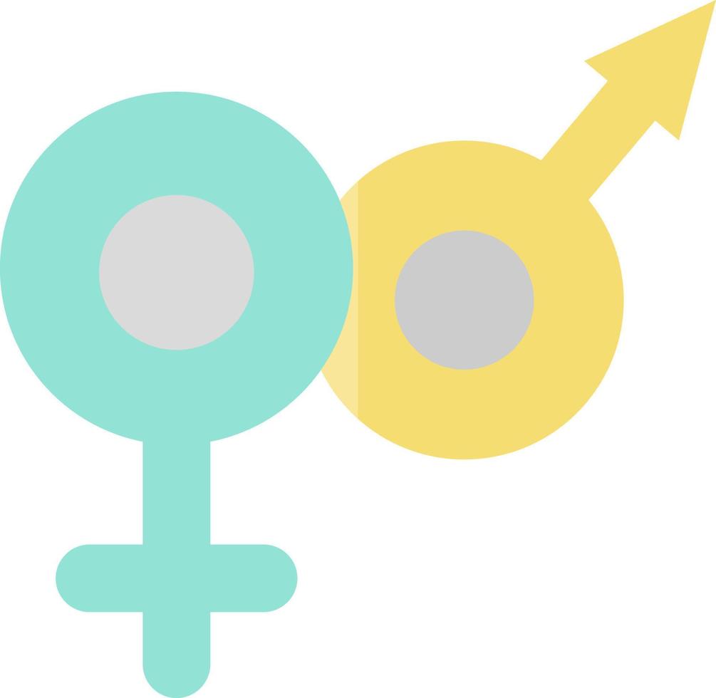 diseño de icono de vector de venus marte