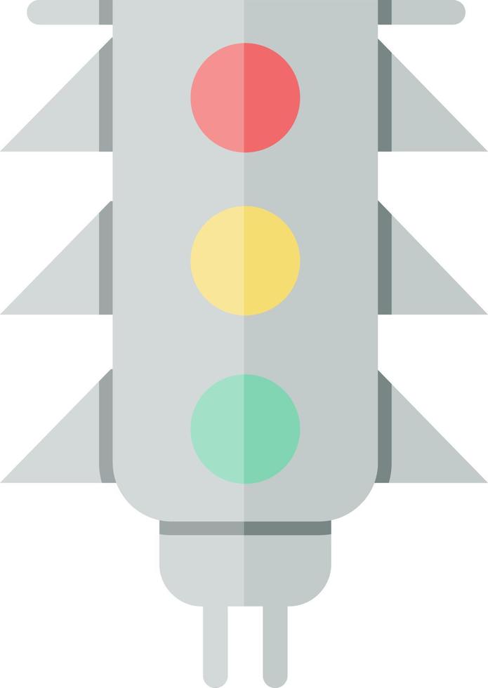 Traffic Light Vector Icon Design