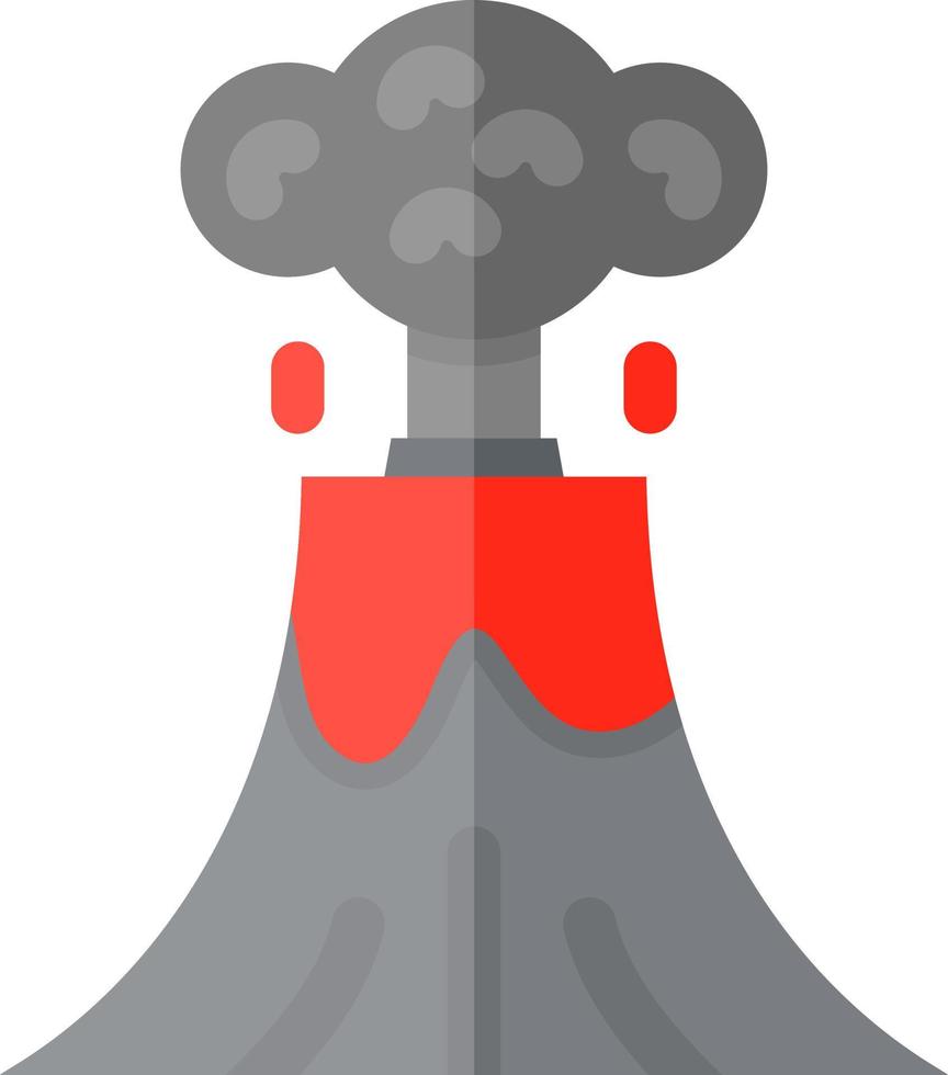 Volcano Vector Icon Design