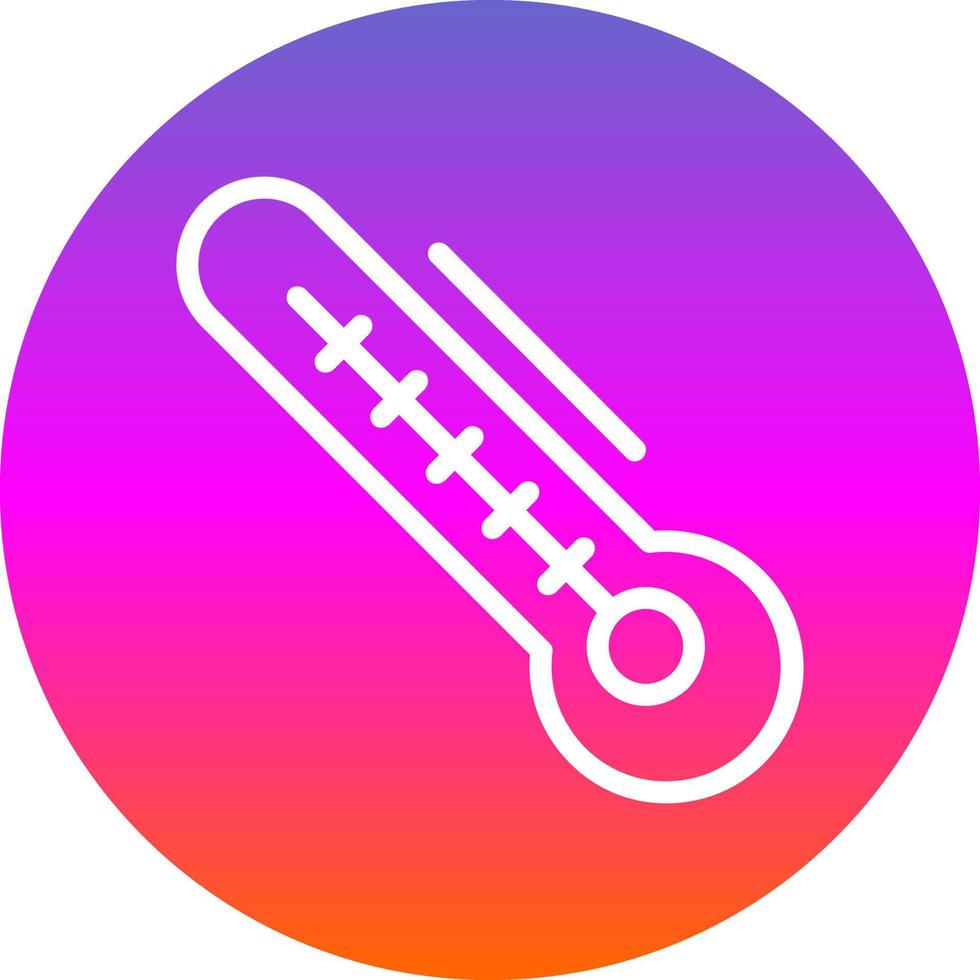 Thermometer Vector Icon Design