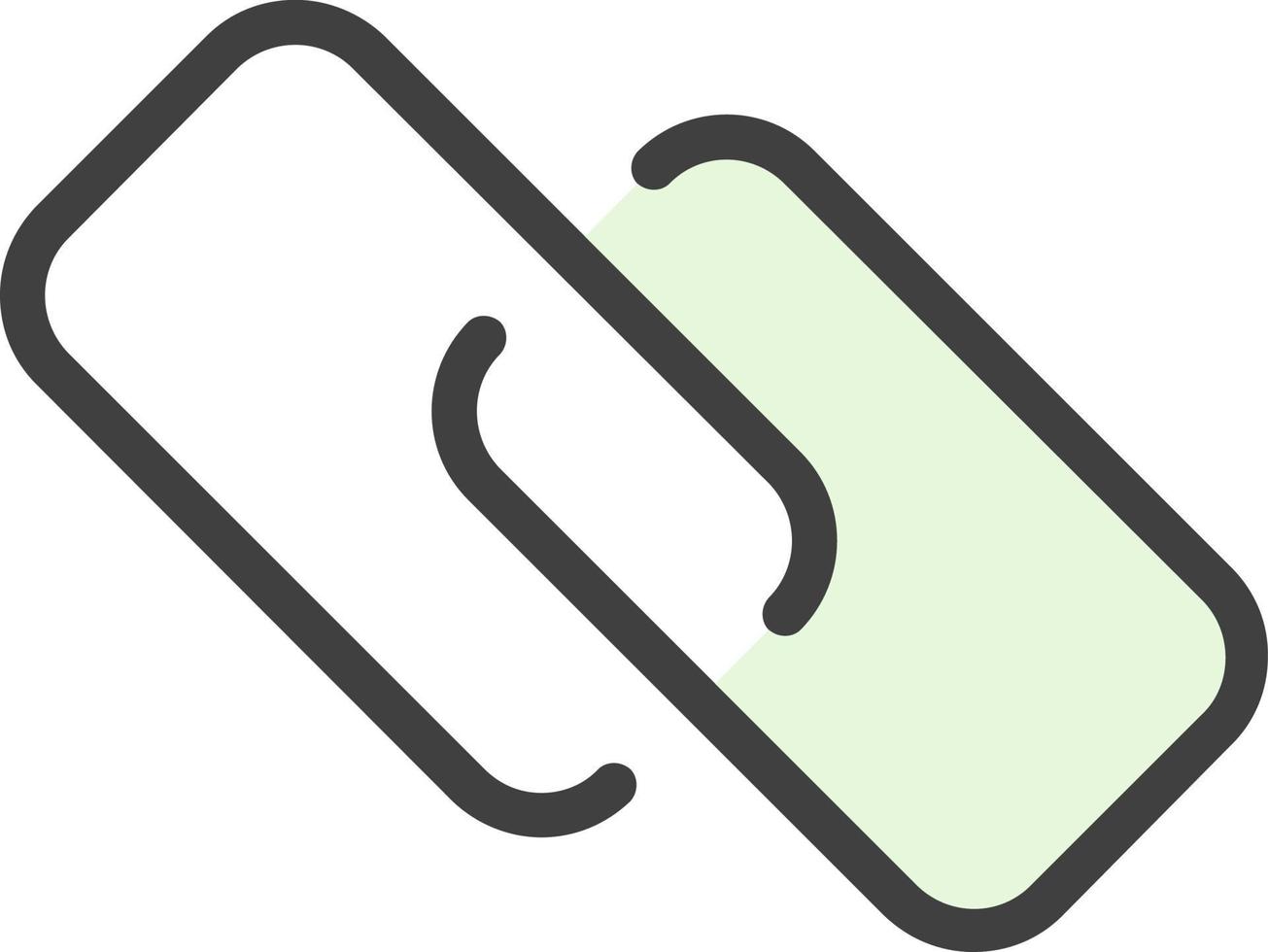 Unlink Vector Icon Design