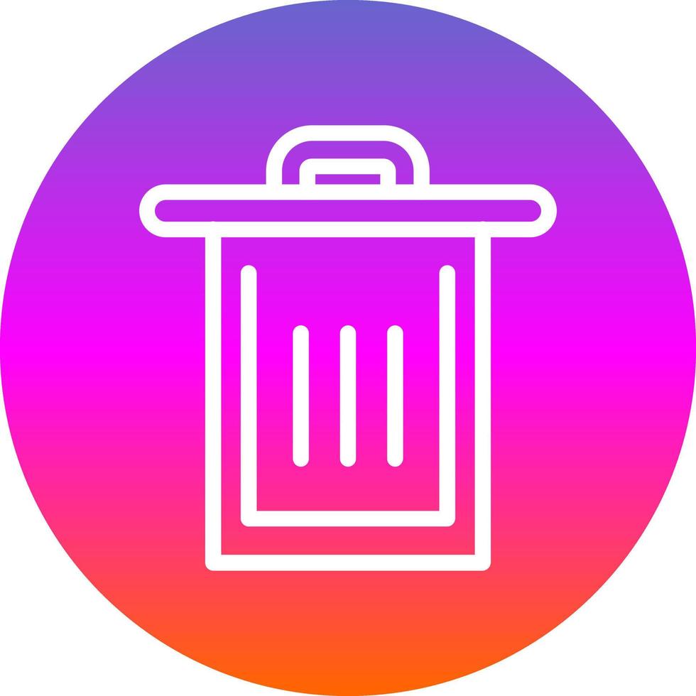 Trash Vector Icon Design