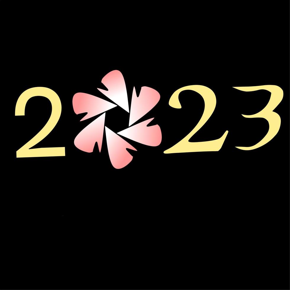 Art 2023 background vector