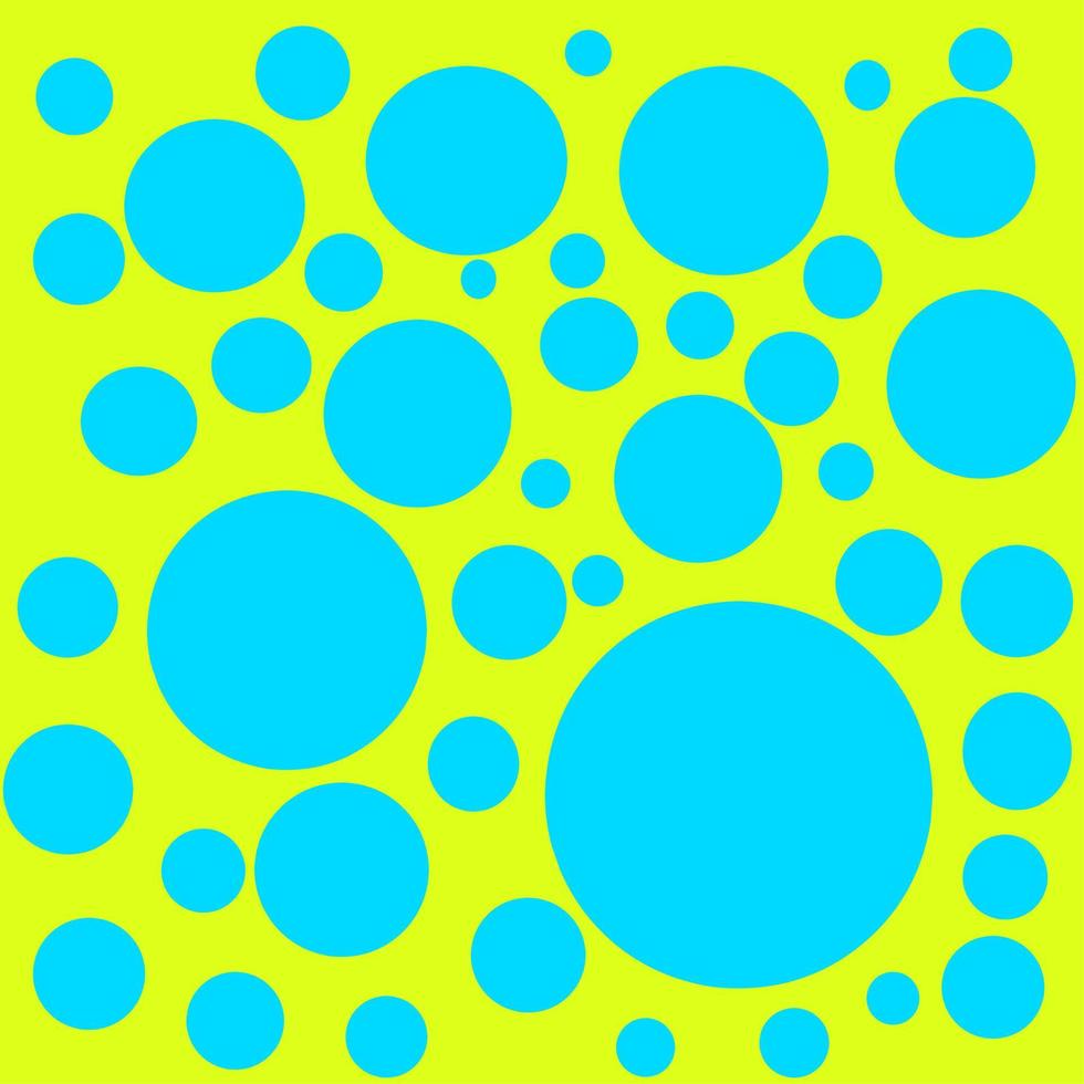 Petern with circles background vector