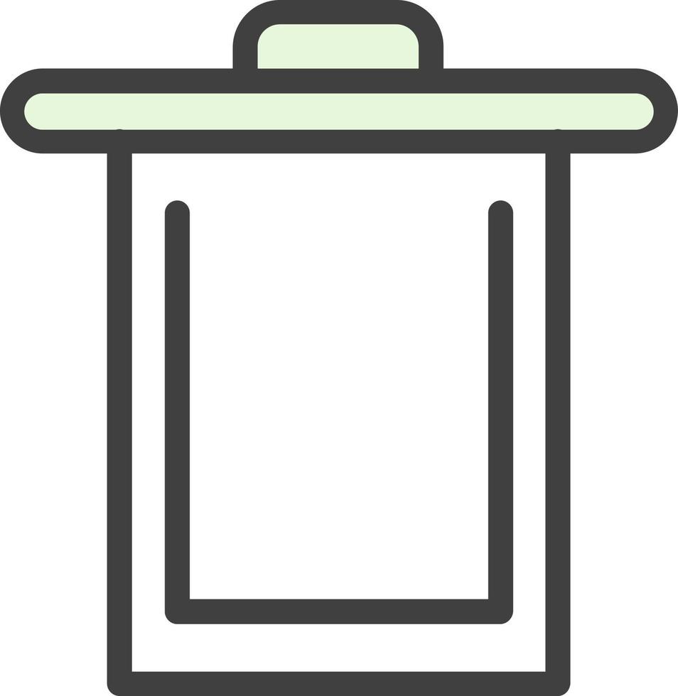 Trash Alt Vector Icon Design
