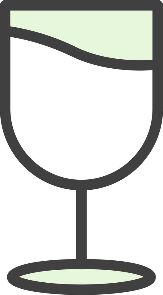 diseño de icono de vector de copa de vino