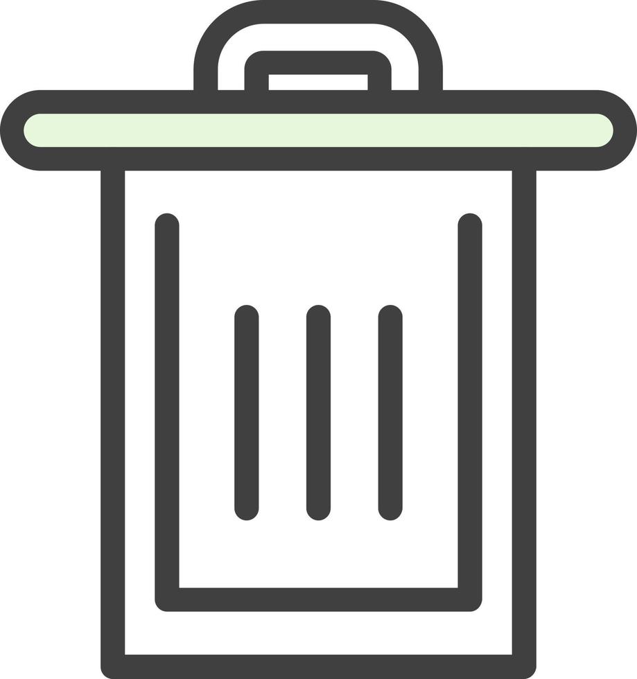 Trash Vector Icon Design
