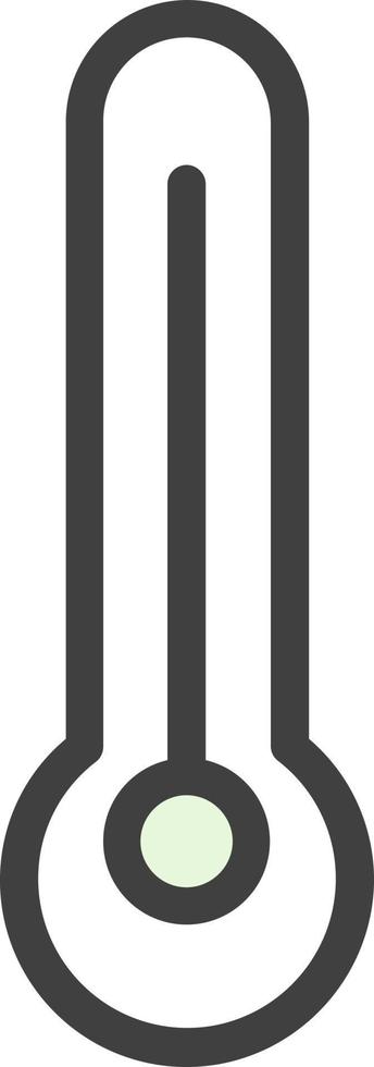 Thermometer Empty Vector Icon Design
