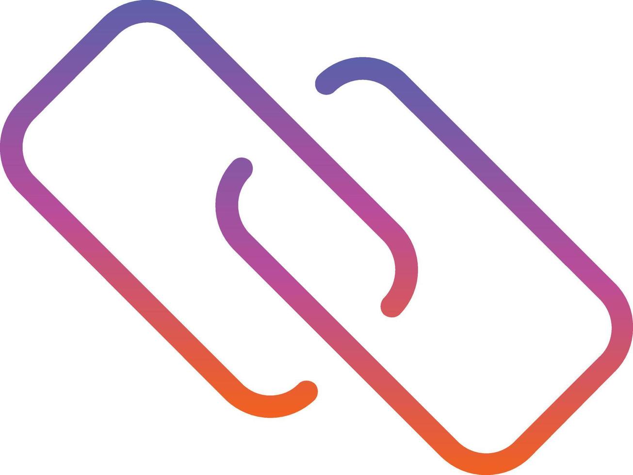 Unlink Vector Icon Design