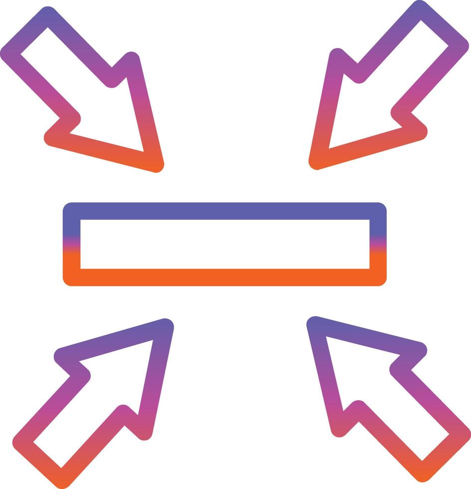 Window Minimize Vector Icon Design