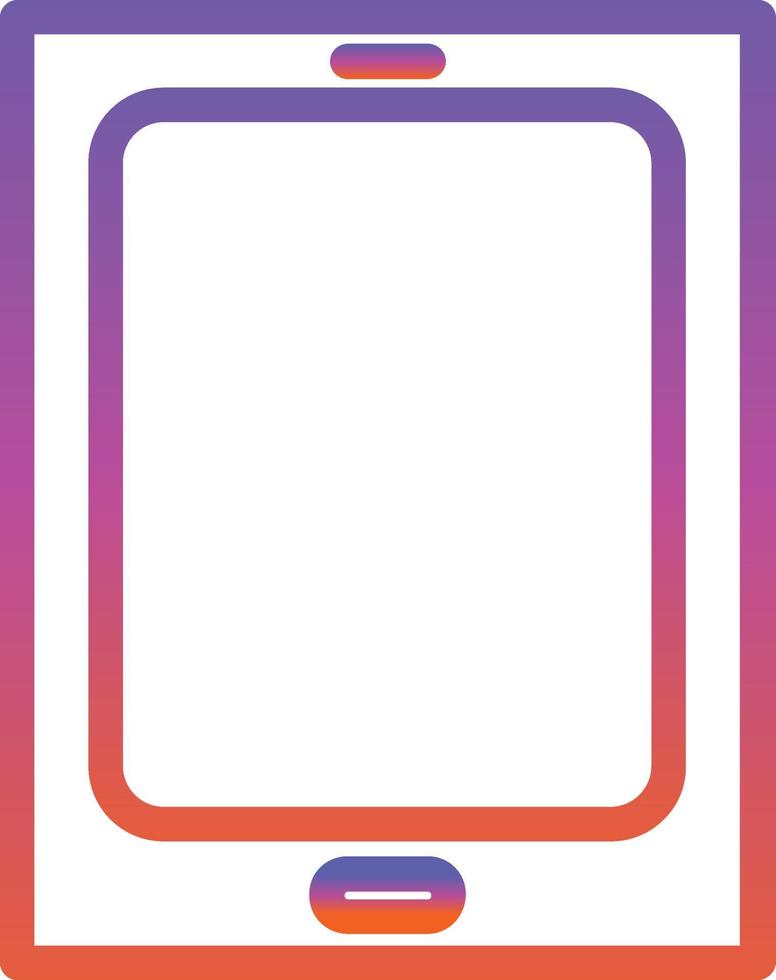 Tablet Vector Icon Design