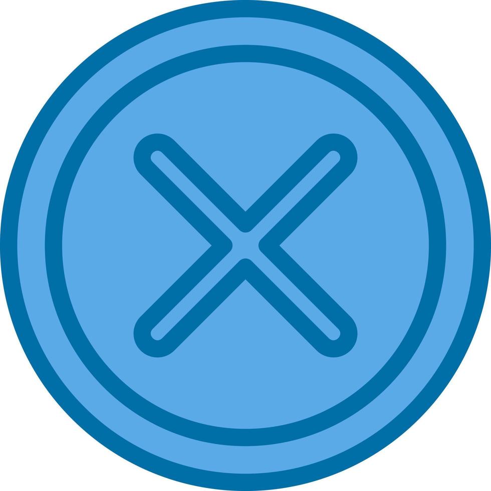 Cross Vector Icon Design