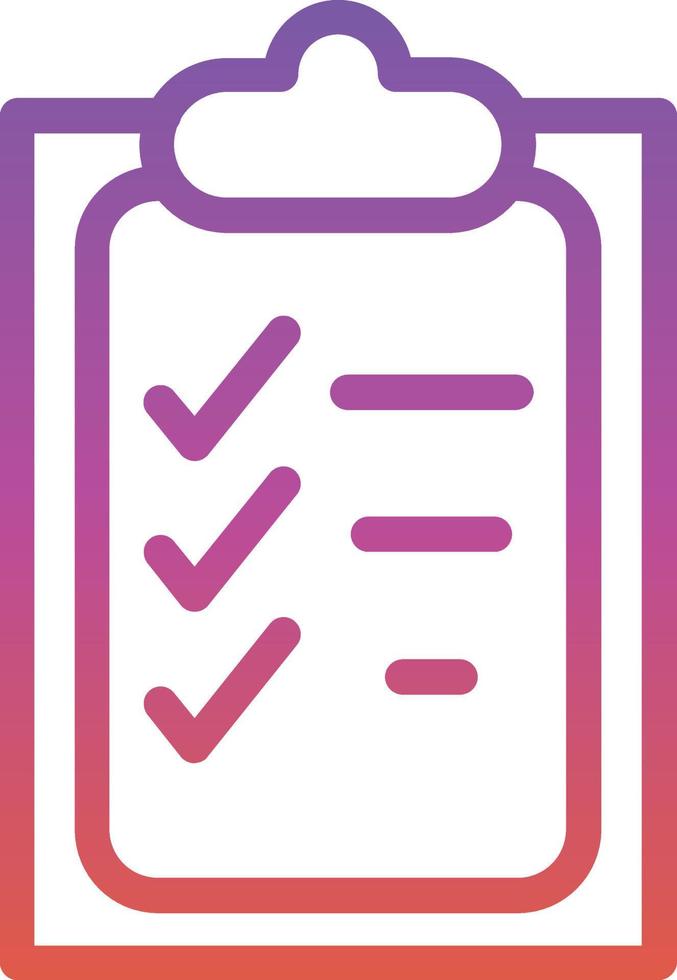 Tasks Vector Icon Design