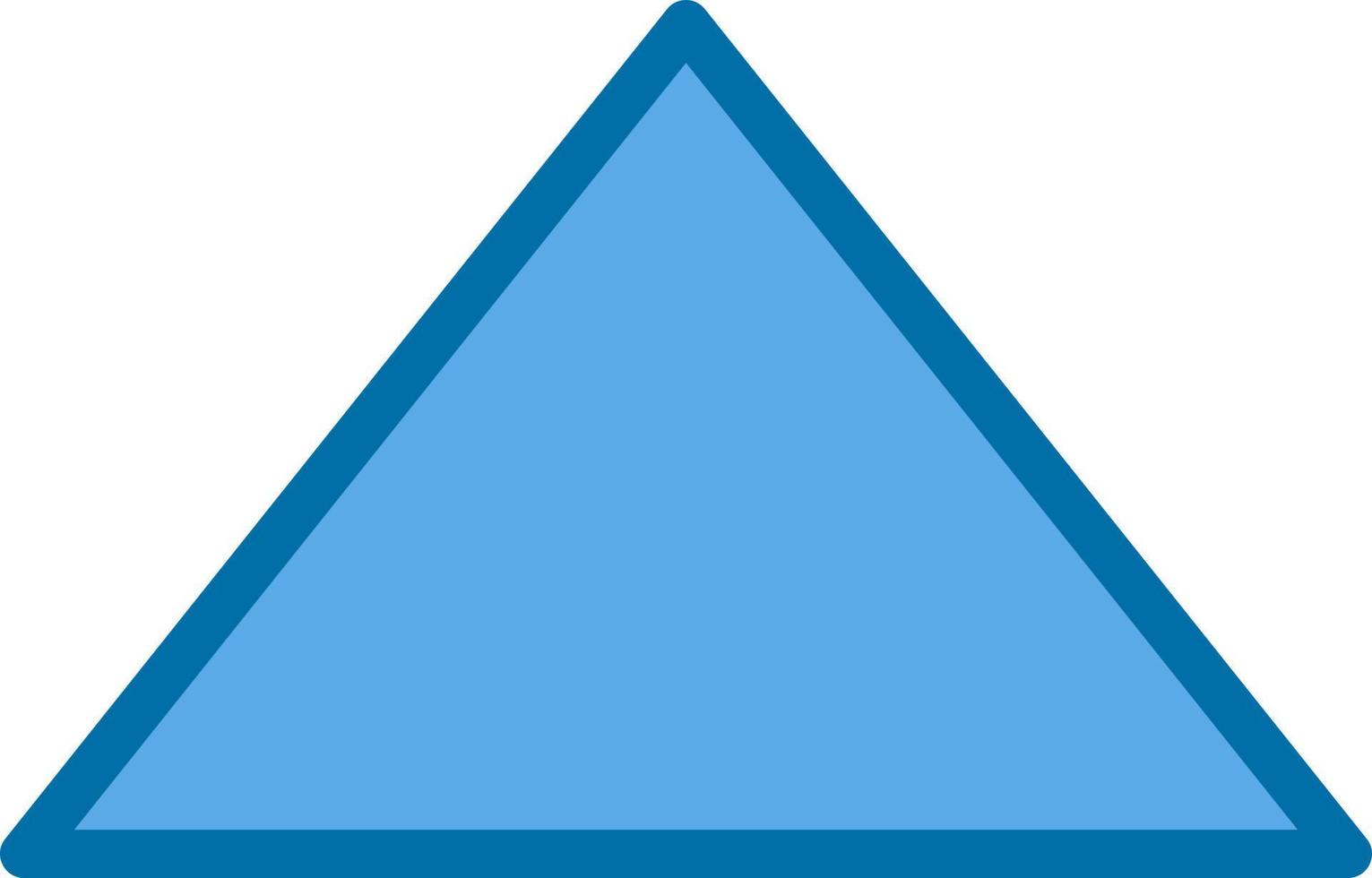 Triangle Vector Icon Design
