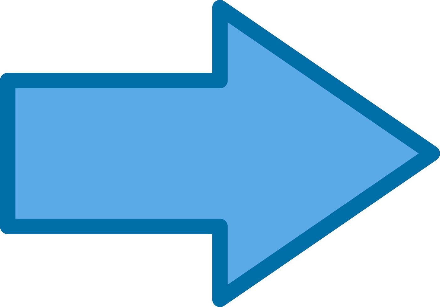 Right Vector Icon Design