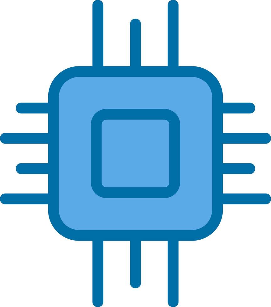 diseño de icono de vector de cpu