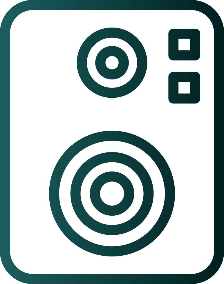 Speaker Vector Icon Design
