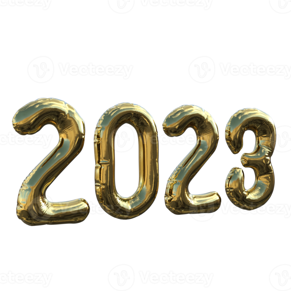 Balloons 3d rendering png