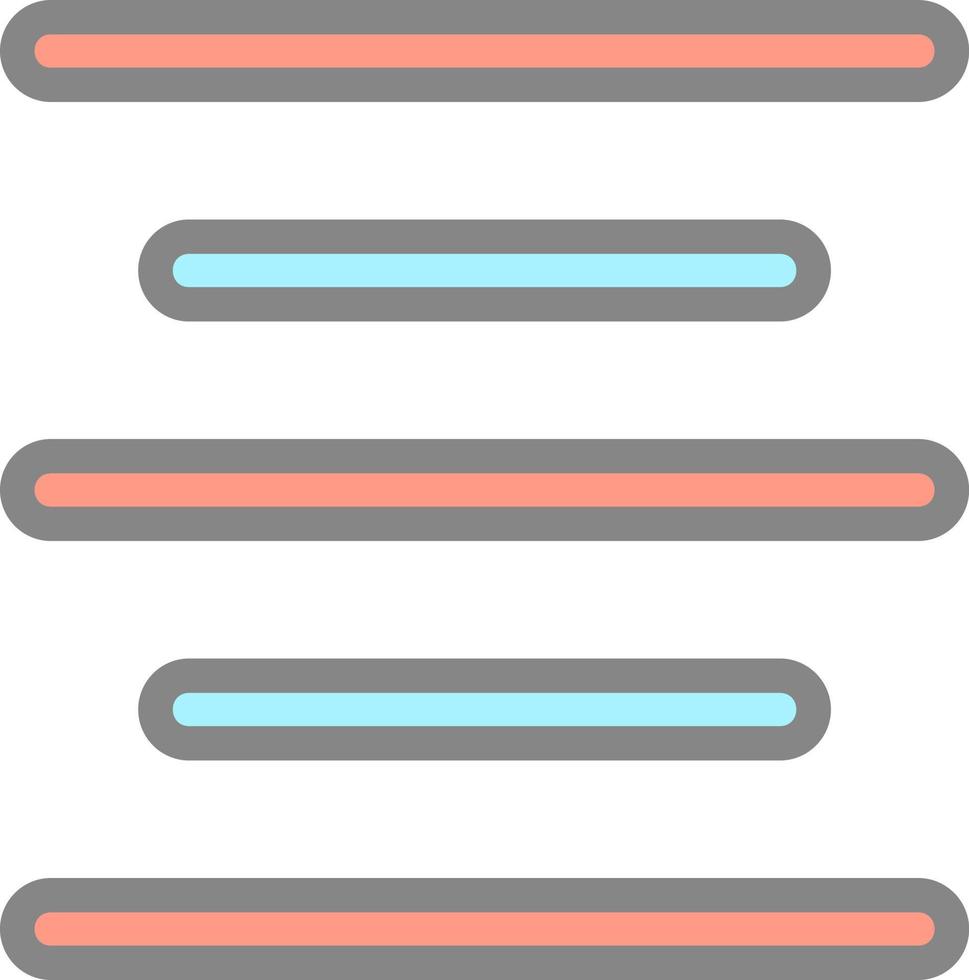 Align Vector Icon Design